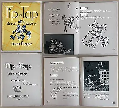 Berger: Tip und Tap die zwei Schotten 1933 - Bilderbuch für Erwachsene, Humor xz