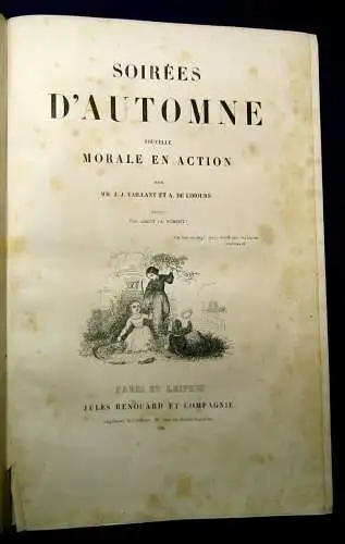 Limours, Vaillant Soirees D`Automne Nouvelle Morale En Action js