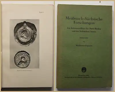 Lippert Meißnisch-Sächsische Forschungen 1929 Sachsen Geschichte Landeskunde sf