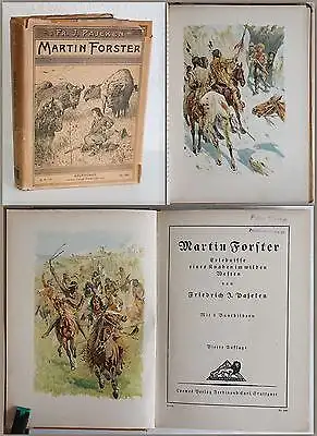 Pajeten: Martin Forster. Erlebnisse eines Knaben im wilden Westen (um 1920) - xz