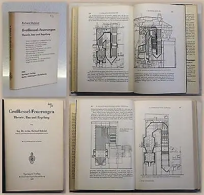 Dolezal Großkessel-Feuerung Theorie Bau und Regelung 1961 Energietechnik xy