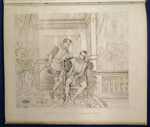 Skizzen zu Shakspeare's Was ihr wollt, gezeichnet gestochen, radirt um 1840 js
