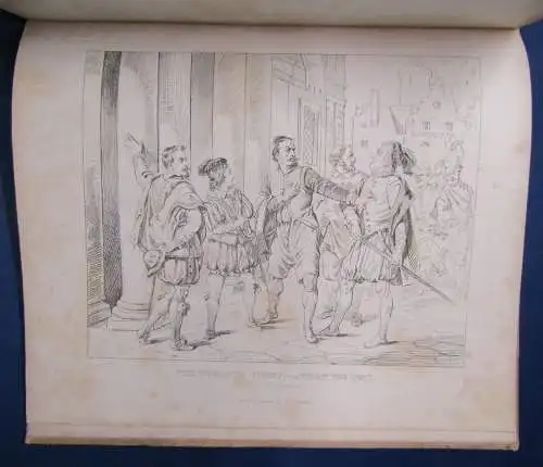Skizzen zu Shakspeare's Was ihr wollt, gezeichnet gestochen, radirt um 1840 js