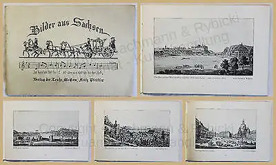 Pfeiffer Bilder aus Sachsen 1935 Ortskunde Landeskunde Geografie Geschichte xy