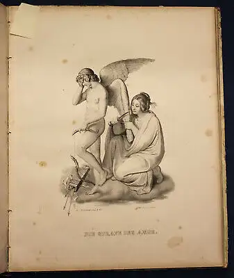 Duller Deutsches Stammbuch 1838 Kunst Kultur Persönlichkeiten Geschichte sf