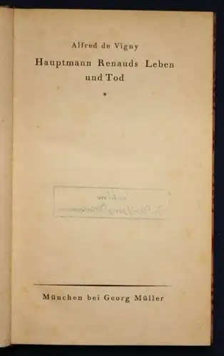 3 Bde Novellen von Schnitzler/ Stevenson & Vigny um 1925 Belletristik sf