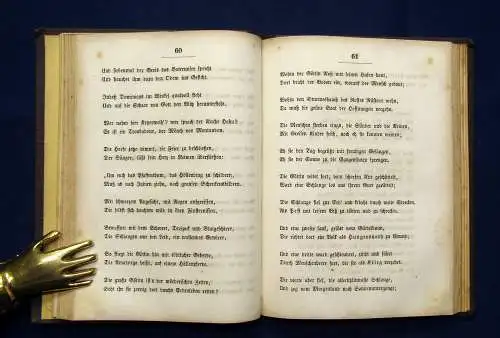 Lenau Die Albigenser/ Savonarole Freie Dichtungen  1859 2 Bde Belletristik mb