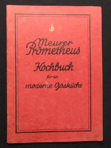 Kuttner, Meuerer, Ruh, Junker 5 Kochbücher Broschuren um 1900 Hobby Genuss js