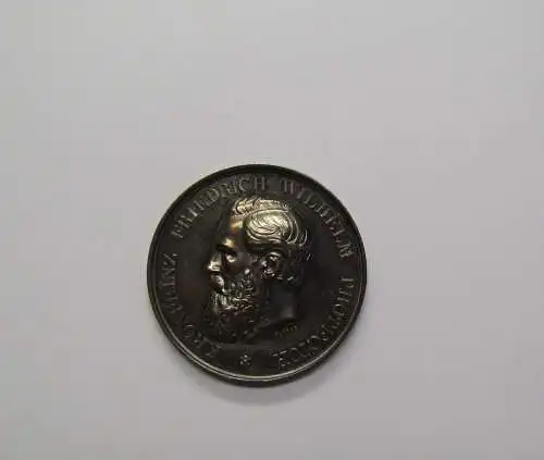 Köln AG Medaille 1875 Internationale Gartenausstellung Kronprinz Friedr.Wilhelm