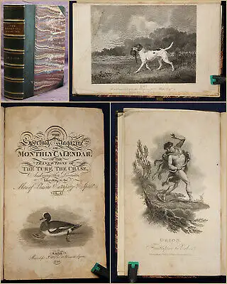 The Sporting Magazine or Monthly Calendar Vol. 47,48 1816 Geschichte Wissen sf