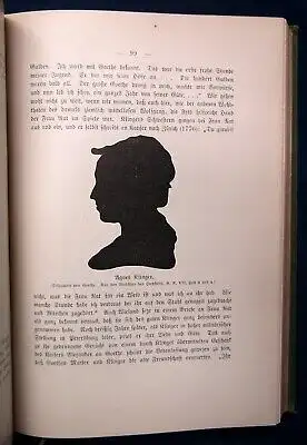 Heinemann Goethes Mutter Ein Lebensbild nach den Quellen 1903 Belletristik js