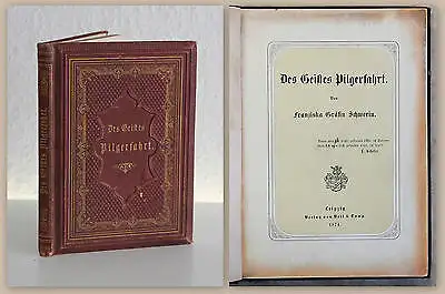 Franziska Gräfin Schwerin Des Geistes Pilgerfahrt 1874 Lyrik Dichtkunst Gedichte