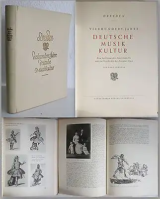 Schnoor Vierhundert Jahre Deutsche Musikkultur. um 1950 Staatskapelle Dresden xz