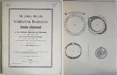 XII. Jahres-Bericht der Städtischen Realschule zu Dresden-Johannstadt. 1902 - xz