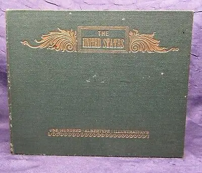 The United States of America 1904 selten Ortskunde Albertype Scenes  js