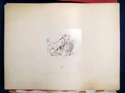 A,. Henschel's Skizzenbuch um 1880 45( von 50) Tafeln Künstler Kunst 2.Teil js