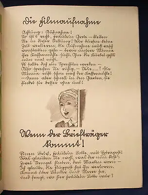 Kinderbuch Heut noch Spiel- morgen Ziel um 1930 Erzählungen Geschichten js