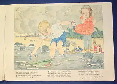 Kinderbuch Hans und Anni in Liliput um 1930 Belletristik Geschichten Lyrik js