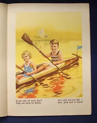 Kinderbuch Wir wollen uns tummeln um 1930 selten ohne Jahr, Ort oder Verlag js