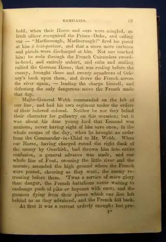 Thakeray The History of Henry Esmond, Esq. 2 Bde. 1852 Belletristik Lyrik