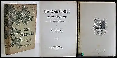 Vollmar - Um Gottes Willen und andere Erzählungen 1911 - Literatur - xz