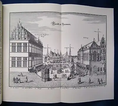  Merian Topographia Germaniae 1653 Faksimile Niedersachsen 1962 Ortskunde js