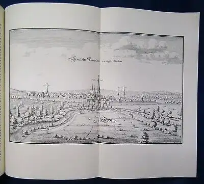  Merian Topographia Germaniae 1653 Faksimile Niedersachsen 1962 Ortskunde js