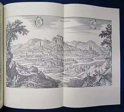 Niemeyer Merian Topographia Germaniae 1966 Faksimile Hessen 1655 Ortskunde js