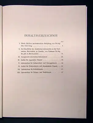 Die neuen chemischen Institute der Technischen Hochschule in Dresden 1926 sf