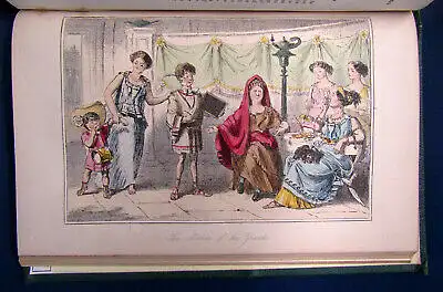 Abbott A'Beckett The Comic History "Rome" um 1860 Illustriert von John Leech sf