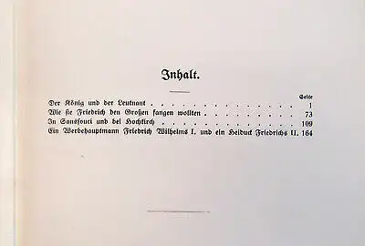 Adami Aus der Zeit Friedrich des Großen o. J. Erzählungen Geschichte sf