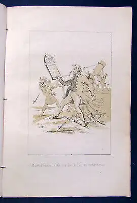 Die wahrhaftige Geschichte vom deut. Michel und seinen Schwestern 1843 selten sf