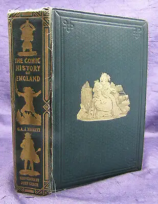 Abbott The Comic History of  England um 1860 Illustriert von John Leech sf