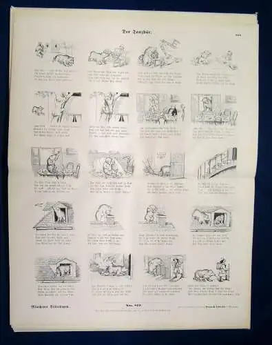 Münchener Bilderbogen 35. Band Nr. 817 - 840 um 1900 Geschichte Belletristik sf