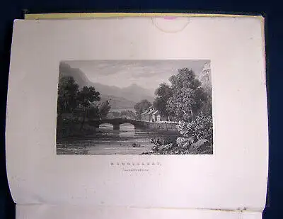 Tillotson Picturesque Scenery in Wales o. J. Landschaft mit 37 Ansichten sf