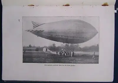 Hahn Für mein Vaterland! 1913 Militärflugwesen u. Luftschifffahrt eur. Mächte js