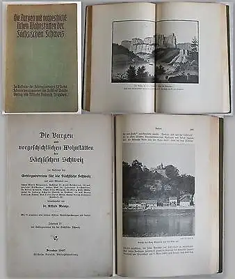 Meiche Die Burgen u. vorgeschichtlichen Wohnstätten der Sächsischen Schweiz 1907