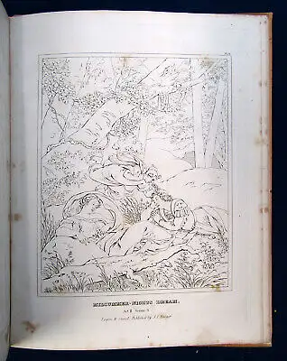 Skizzen zu Shakespears Dramatischen Werken "Der Sommernachtstraum" um 1840 sf