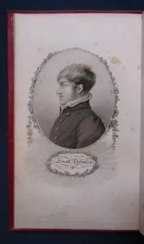 Schulze Die bezauberte Rose 1824 Belletristik mit sieben Kupferstichen js