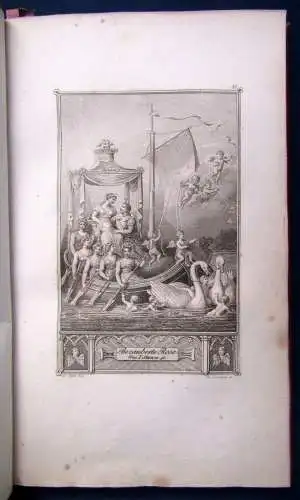 Schulze Die bezauberte Rose 1824 Belletristik mit sieben Kupferstichen js