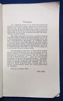 Aden Eine kolonialgeographische Studie mit 8 Tabell. und 3 Karten selten 1929js