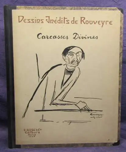 Portraits & Monographies Dessines par Rouveyre Carcasses Divine 1907  js
