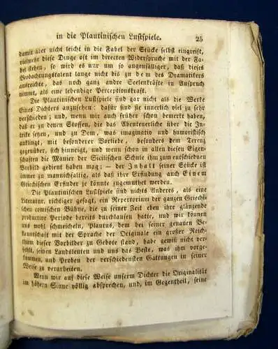 Schwab Römische Dichter in neuen metrischen Übersetzungen 1838 21. Band js