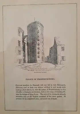 Batty, Robert Entwurfszeichnung als Volage zu Stichen.Observatorium um 1825 sf