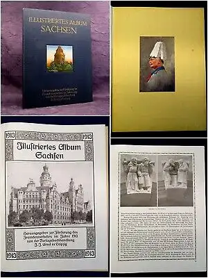 Illustriertes Album Sachsen 1913 Saxonica Sachsen Sehenswürdigkeiten js