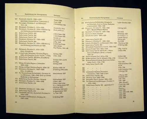 Flämig Monogramme auf Münzen,Medaillen,Marken 2461 gezeichn.Monogramme 1968 js