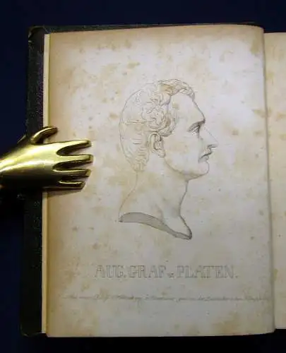 Platen Gesammelte Werke des Grafen 5 Bde komplett 1848 Belletristik mb