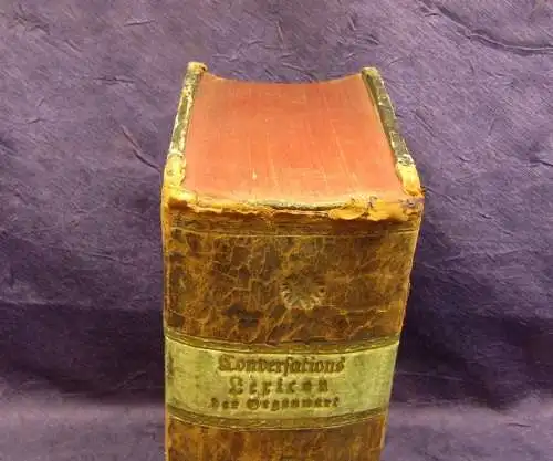 Conversations-Lexikon d. Gegenwart 1838 4 Bde. Ergänzung 8.Aufl. von Brockhaus j