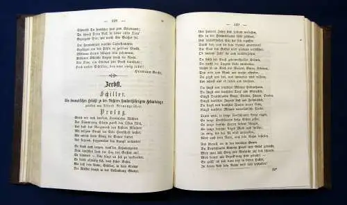 Schiller-Denkmal 2 Bde komplett 1860 Belletritik Klassiker Lyrik Poesie js