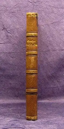 Diezmann Goethes Liebschaften und Liebesbriefe um 1900 Belletristik Lyrik mb